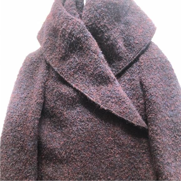 NWOT Zac Posen alpaca wool cocoon coat - Picture 5 of 5